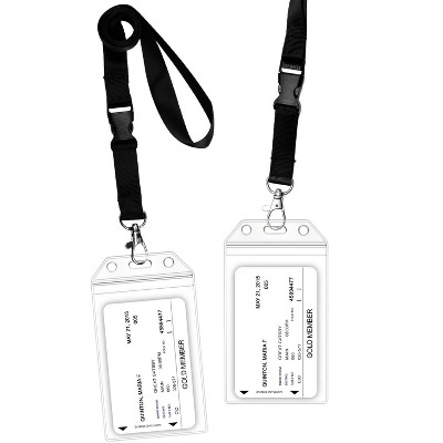 Greatshield 2 Pack Cruise Id Badge Holder With Lanyard & Water ...