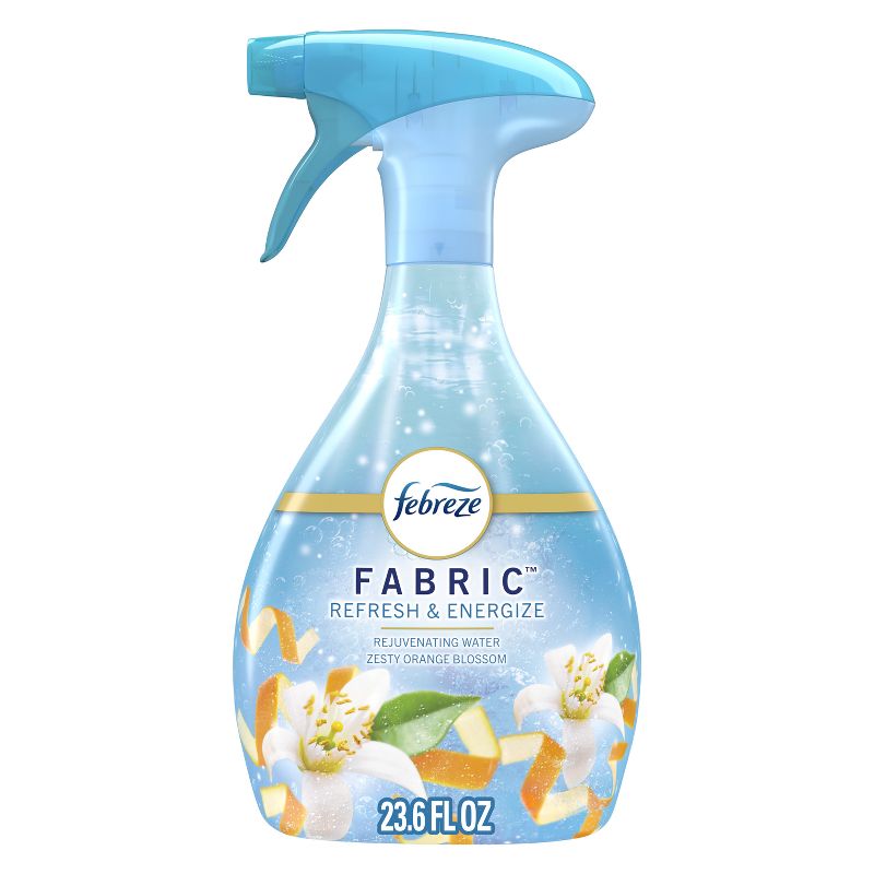 Febreze Fabric Rejuvenating Air Freshener Water Zesty Orange Blossom - 23.6 fl oz, 1 of 15