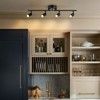 Rennnsan Telvara 24"W Spot Light Track Kit Aluminum Modern LED Dimmable Wall Sconce in Black - 4 of 4