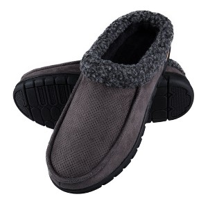 Dickies Men's Open Back Clogs and Scuffs Memory Foam Slippers with Indoor/Outdoor Sole - 1 of 4