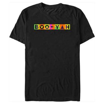 Men's Mickey & Friends Halloween Boo-Yah Logo T-Shirt