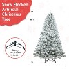 Cesicia Artificial Christmas Tree with Pine Cones, Branch Tips, Metal Stand, for Holiday Decor - 2 of 4