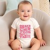 The Juniper Shop Shake Your Cotton Tail Wavy Baby Short Sleeve Bodysuit - 3 of 4