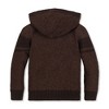 Boys' Organic Long Sleeve Hooded Henley Sweater, Kids - 3 of 3