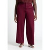 ELOQUII Women's Plus Size Tall The Ultimate Stretch Wide Leg Pant - 3 of 4