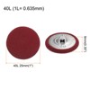 Unique Bargains Suit Dress Blouse Aluminum Fabric Cloth Covered Sewing Buttons 30 Pcs - 2 of 4