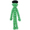 Multipet Crimpy Cuddlerz Green Halloween Frankenstein Dog Interactive Plush Toy - Green - 4 of 4