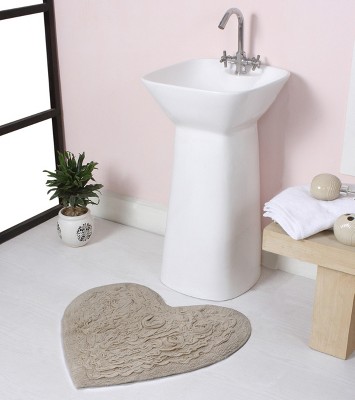 Bell Flower Collection Cotton Floral Pattern Tufted Bath Rug - Home Weavers