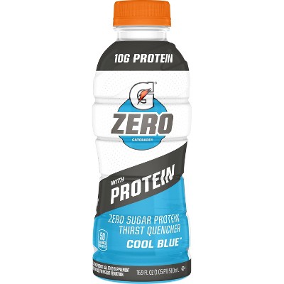 G Zero Protein Cool Blue Sports Drink - 16.9 fl oz Bottle