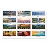 Earthscapes Recycled 3-Month Vertical Wall Calendar, Scenic Photography, 8 x 17, White Sheets, 14-Month: Dec 2025 to Jan 2027 - 3 of 4