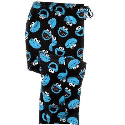 cookie monster mens pajama pants