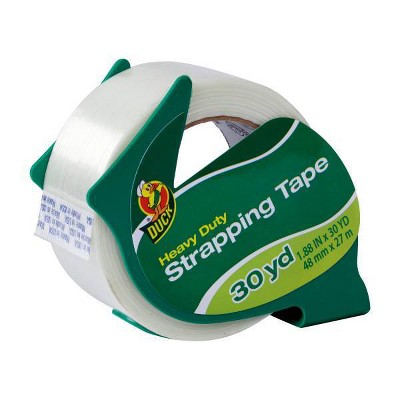 Duck Heavy Duty Strapping Tape with Dispenser 30yd