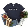 The Juniper Shop Merry Puff Print Toddler Short Sleeve Tee - 2 of 3