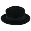 Epoch Hats Company Men's Wool Felt Fedora with Grosgrain Bow Hatband - 2 of 4