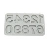 Unique Bargains Candy Moulds 10-Cavity Number 0-9 Candy Mould Hand Wash 8.46"x4.8"x0.51" 1 Pc - 3 of 4