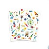 Djeco Space Oddity Temporary Tattoos Glow In The Dark, 2 Sheets, Ages 3 and Up - 3 of 4