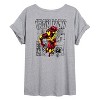 Women's - Marvel - Iron Man Comic Book Panels Oversized Graphic T-Shirt - image 2 of 4