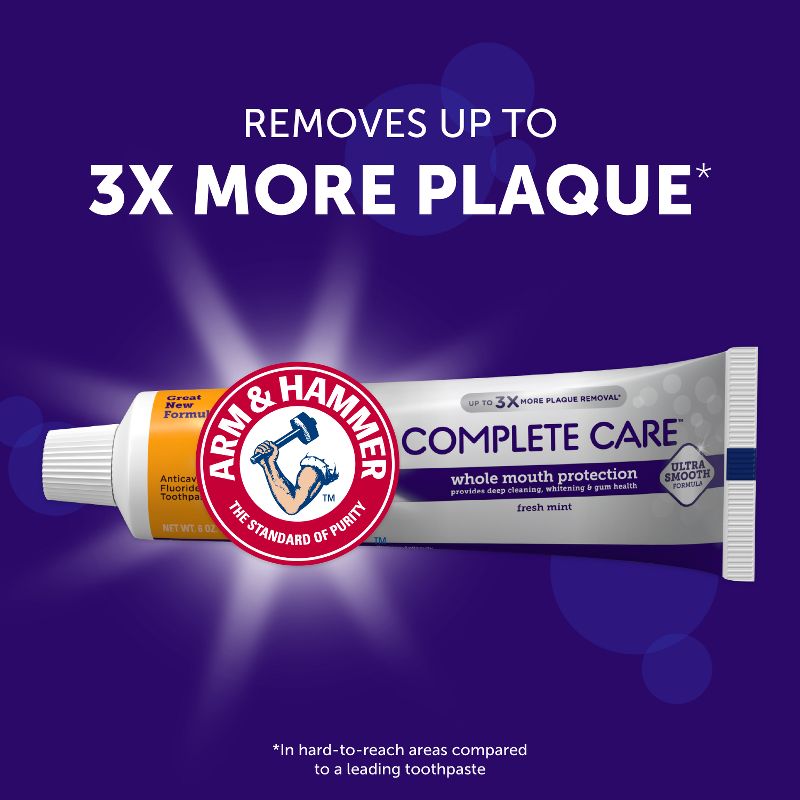 ARM &#38; HAMMER Complete Care Toothpaste - Fresh Mint - 6oz, 5 of 10
