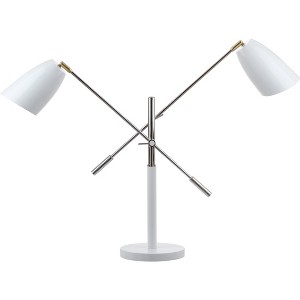 Mavis 32Inch H Adjustable Table Lamp White - Safavieh