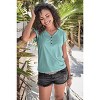 Women's 2 Pk Ruffle Sleeve Tops - LASCANA - 2 of 4