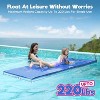 GEEMAX 7'x3' 3-Layer Floating Water Mat Thick Tear-Resistant XPE Foam For Lake Oceans - 4 of 4