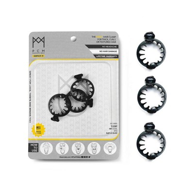 Teeny 1.25” HimPack III - For Curly, Kinky, Textured, Locs, and Braided Hair - Painless, Damage-Free Styling Tool - 3 Pcs - PuffCuff