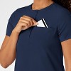 Wink RENEW Women's Mandarin Collar Tuck-In Scrub Top, 5X. - 4 of 4