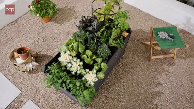 Terracotta 6x3x2ft Outdoor Metal Raised Garden Bed