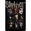 Trends International Slipknot - Masks 08 Unframed Wall Poster Print Clear Push Pins Bundle 22.375" x 34" - 4 of 4