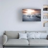 Trademark Fine Art Sandi Bertoncelj  High above the fog Canvas Wall Art - 2 of 4