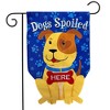 Briarwood Lane Everyday Burlap Garden Flag 12x18 For Outdoor Spoiled Pup Garden Flag Flags For Outside - 2 of 4