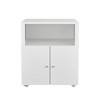 NicBex 2-Door File Cabinet with Lock Mobile Storage Cabinet Mobile Under Desk Storage Filing Cabinet for Home, Office - 2 of 4
