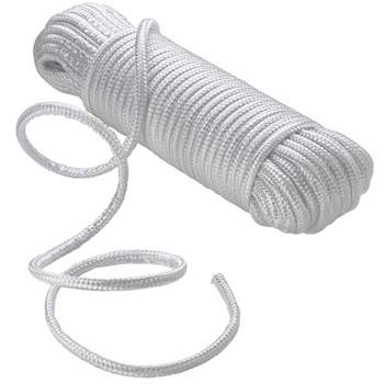 Katzco Nylon Twisted Braided Rope - 2 Pack White : Target