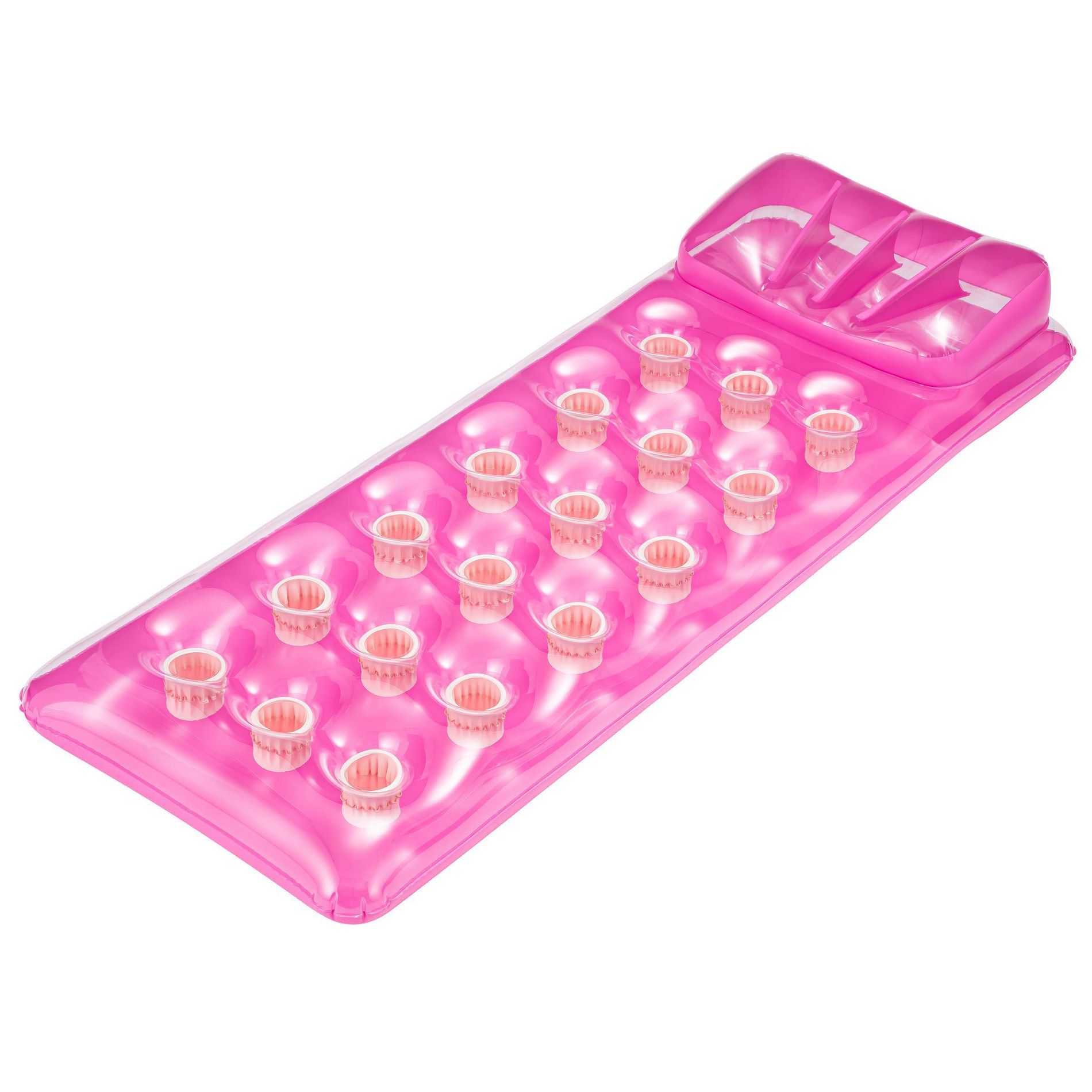Pocket Lounge SMS Water Floats and Inflatables - Sun Squad™ Pink: Pool Toy