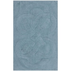 Knightsbridge Tuft Twisted 220 GSF Non Skid Back Bath Rug 21 x 34 - 1 of 3