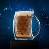 JoyJolt Star Wars TIE Fighter Double Wall Glass Mugs - Set of 2 Double Wall Insulated Mug Glasses - 10 oz - 4 of 4