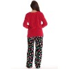 Just Love Womens Plush Pajama Pant Set with Matching Socks  Fun, Cozy Sleepwear with Sayings - 4 of 4