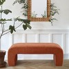 47"Entryway Shoe Bench,Chenille Bench Seating,Breakfast Nook Bench,Bench Seating,Window Bench In The Living Room,Bedroom,Apartment-Cuddlewood - 2 of 4