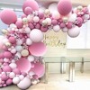 30 Pcs Sequin Confetti Latex Party Balloons Set,12 inch Red Balloons for Wedding Bridal Engagement Graduation Shower New Year Birthday Party Decor - 2 of 4