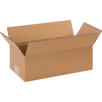 SI PRODUCTS 12 x 6 x 4'' Shipping Boxes 32 ECT Brown 120604