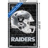 Trends International NFL Las Vegas Raiders - Neon Helmet 23 Unframed Wall Poster Prints - 3 of 4