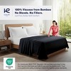 300 Thread Count 100% Organic Bamboo Viscose Flat Sheet Only, Extra Wide, Cooling & Breathable, Double Stitching, Bedding Sheet - 3 of 4