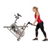 sunny health and fitness synergy magnetic indoor cycling bike