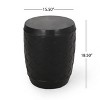 Vynxaria Outdoor  SIDE TABLE All Weather small Coffee Table for Garden Yard Patio Deck Balcony Shed Front Porch - 3 of 4