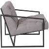 Emma and Oliver Home Office Tufted Lounge Accent Chair - 4 of 4