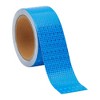 Stockroom Plus Reflective Tape - Blue Outdoor Reflector Safety Roll for Trailers, Warning, Signs, Stairs, Bikes (2 In x 30 FT) - 3 of 4