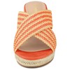 Allegra K Women's Espadrilles Wedges Slide Wedge Sandals - 2 of 4