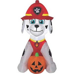 Halloween Express Marshell 36 in Inflatable Marshall Jack-O' Lantern Paw Patrol Inflatable Holiday Decoration - 1 of 1