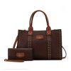 MKF Collection Davina Vegan Leather Women’s Tote Bag with wallet by Mia K - 2 of 4