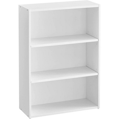 Target 3 shelf store bookcase white